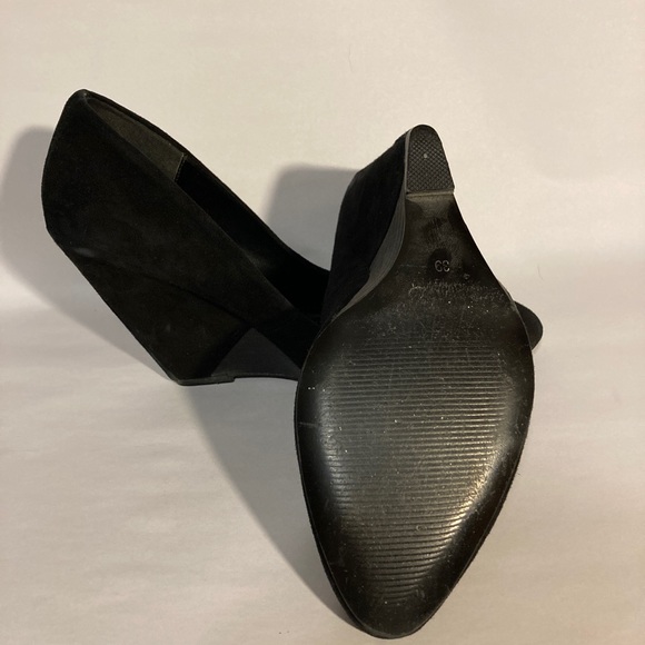 Aldo black suede wedges, size 39/8.5 - Picture 4 of 7